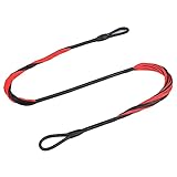 NIKA ARCHERY Pistolenarmbrustsehne 17,52 Zoll als Ersatz für die Sehne, passend für die meisten 50lbs/80lbs Pistolenarmbrüste red Color