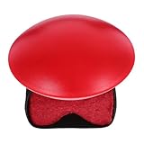 TOYANDONA Fingersandei Ozeantrommel Shaker-tasse Musik Rhythmisch Schlagzeug Sandhammer Regentrommel Rassel Trainierender Instrument Rumba-shaker Sandglockenschuss Zittert Becher Plastik Rot