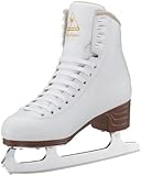 L'Estel Skates Jackson Ultima Jackson Mystique Schlittschuh-Set, Weiß, Größe 4,0