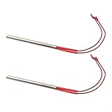 EXTRWORY Heizstab, für Pellet-Grills für Pelletofen-Zündgerät, Ersatz-Set, entworfen für Nemaxx P6/P9/P12, 9,5 x 150 mm, 230 V, 300 W, 2 Stück