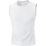 GORE WEAR Herren Bl Shirt Ärmellos, Weiß, XXL EU