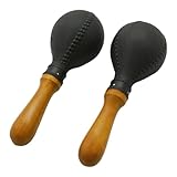 ZoraYorce Maraca Rasselstreuer, Kunststoff, Holzsandhammer, Babystreuer für Partygeschenke, musikalischer Spaß, Geburtstagsfeiern