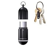 IR-Fernbedienung USB | Reichweite des Signals von 15 m, gebrauchsfertig, tragbarer Adapter, Smartphone-Fernbedienung, für Automatisierung, Steuerung über mobile App, Projektor, TV, Klimaanlage