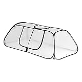 Kleines Gewächshaus | 1 x wasserdichtes tragbares | 115 x 55 x 45 cm Frostabdeckung für Gemüse, , Setzlinge und | ideal für Hinterhof, Balkon, Hof und Anfänger, Gärtner im Innen- und