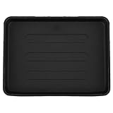 JOINPAYA Gusseiserne Grillplatte Rechteckig Dicke Teppanyaki Bratform aus Eisen Hitzebeständig für Grill und Lagerfeuer Bbq Grillzubehör für Outdoor und Zuhause