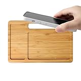 Kabellose Ladestation – 10 W Handy-Ladestation, Organizer, Nachttisch-Organizer, Ladeschale, kabellose Ladestation, multifunktionale Holz-Handyhalterung für Tablet