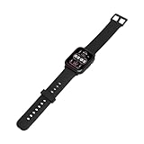 Sport-Smartwatch, Smartwatch, Echtzeit-Schrittverfolgung mit Taschenlampe und Musik für den Alltag (Black)