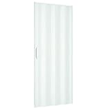 Falttür 83 x 214 cm Modell extra Standard aus PVC Farbe weiß mit reversiblem Verschluss sowohl in Höhe als auch Länge verstellbar