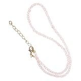 CALLARON Spinell-halskette Goldene Halskette Frauen Herzketten Für Frauen Charme Frauen Anhänger Ohrringe Für Frauen Kleid Halskette Schmuck Halsketten Perle Edelstein Künstlicher Kristall