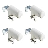Ventanara® Klemmträger für Alu Jalousien ohne Bohren Weiß 4er Set