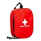 FRCOLOR 1 Satz tragbares medizinisches Set wundversorgung medizinisches notfallset kit verbandskasten für auto set emergency bag praktisches medizinisches Set Erste-Hilfe-Set rot