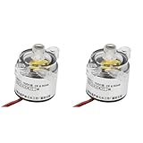 2pcs Bürstenlose Wasserpumpe Tauchpumpe 2L/min 12V DC 6W Pumpen Teile Zubehör Lebensmittel Grad