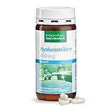 Sanct Bernhard Hyaluronsäure Kapseln mit 80 mg Vitamin C und 400 mg reine Hyaluronsäure, Inhalt 120 Kapseln für 4 Monate