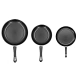 Kuuleyn 3-teilige Kochpfannen, antihaftbeschichtete Bratpfanne, Bratpfannen-Set, Haushalts-Mini-Antihaft-Pfanne, Küchengeschirr für Induktionsherd, Gasherd