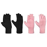 FRCOLOR 2 Paar Fitnesshandschuhe halbe Finger -Trainingschuhe Radsporthandschuhe für Männer