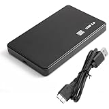 OPAX51 Externe Festplatte, 500 GB, HDD, tragbar, USB 3.0, hohe Geschwindigkeit, SATA, kompatibel mit allen TV-Geräten und Konsolen, inklusive 500 GB Festplatte, USB 3.0-Gehäuse und Kabel, alles