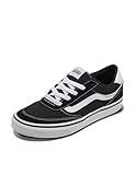 Vans Damen Brooklyn Ls Sneaker, Suede/Canvas Black/White, 40 EU