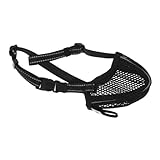 TOYANDONA Verstellbarer Maulkorb für Große Hunde Atmungsaktiv Bequem Langlebig aus Polyester Komfortabel Sicherer Sitz Verhindert Beißen und Kauen Einfach Anzulegen Pflegeleicht Geeignet