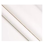 Kunstleder, wasserdichtes Gewebe, Stoff Kunstleder Kunstleder Stoff Kunstleder Polster Strukturiertes Material Vinyl Kunstleder Material Polsterung, Autofutter -Weiß(1.38x1m)