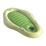 Aufblasbares Surfbrett – Dickes Pressblasen, Surfbrett Kinder, Schwimmstuhl mit Anti-Rutsch-Griff, Spielzeug mit Schwimmenden Und Pools, Bunte Wasserspielmatte | Garten Pool Party Dekorationen Spaß