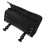 Abaodam Motorcycle Fork Bag aus Langlebigem Pu Leder Werkzeug Organizer Seitentasche für Motorräder Wetterfest Praktische Aufbewahrung für Werkzeug und Reiseaccessoires Passend