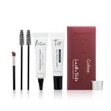 Wimpern Färben, Wimpernfarbe Schwarz, Augenbrauenfarbe, Langanhaltend Hält 4 Wochen Einfach anzuwenden für den Salon- und Heimgebrauch