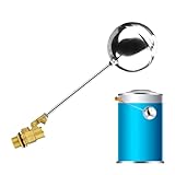 Schwimmende Kugel für Wassertanks, automatischer Adapter für Tanks, bidirektionaler Schwimmer für Flüssigkeitsmanagement für Garten, Bewässerung, Outdoor, Haus