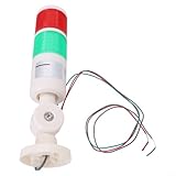 LED-Alarm-Signalleuchte mit lichtdurchlässigem Lampenschirm für elektronische Maschinen und automatisierte Lager (BEM-X-50-2T-D)