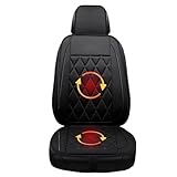 BesBet Autositzschoner, Winter Auto Sitzauflag Vorn Mit Voller Rückenlehne Auto Sitzkissen Zum Fahren Geeignet 1 Stück