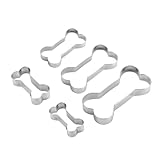 Hunde Knochen Kekse Schneider, aus Edelstahl, in verschiedenen Größen, für hausgemachte Snacks verwendet