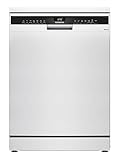 Siemens SN23HW02ME iQ300, Freistehender Geschirrspüler 60 cm, Besteckschublade, Programm-Assistent, Oberkorb höhenverstellbar, Bestätigte Hygieneleistung, Maschinenpflege-Programm, aquaStop, Weiß