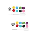 Angoily 2st Klipp Ohrringe Silber Kragen Diffusor Creolen Aus Sterlingsilber Huggie-Ohrringe Für Frauen Masken Kettenhalskette Auto Parfüm Halter Creolen Damen Rostfreier Stahl