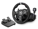 NITHO Drive Pro V200 Lenkrad mit Pedalen und Schalthebel, Gaming-Rennlenkrad für PC, PS4, Xbox One, Xbox Series X/S und Windows, 270° Rennlenkrad mit Vibration, Kompatibel mit Fahrsimulatoren