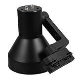 POPETPOP Lampengehäuse Strahler Für Die Küche Deckenschienenleuchten Lichter Mit Bewegungssensor Scheinwerfer Im Innenbereich Scheinwerfer-kronleuchter Einspurige Pendelleuchte Black Eisen