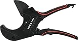 Profi Rohrschneider Rohrschere Kunstoffrohrschneider Schlauch Schneidzange von PVC/PE/PU/PP/PEX/PPR/PPE (75 mm)