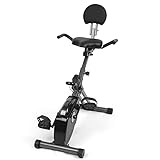 Klappbarer Senior Liege-Fitness-Bike | Heimtrainer - Liegeheimtrainer mit magnetischem Bremssystem & 8-fachem Widerstand