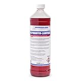 Generisch RC Paraffin-Lampenöl Leuchtenöl Lampe Öl farbig hochrein für Gastro 1 Liter (Weinrot)