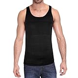 Ärmelloses Herren-Tank-Top, trendiges Herren-Fitness-Muskelaufdruck, ärmellos, mit Kapuze, Bodybuilding, enganliegend, trocknendes Oberteil, Herren-Shirt, Schwarz , XL