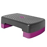 Aerobic Stepper Höhenverstellbarer Fitness-Stepper Mit Rutschfester Oberfläche Und Stabiler Basis Für Cardio Aerobic Training Zuhause Im Gym Zur Gelenkschonenden Übungsdurchführung