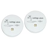 EXCEART Wasserleckdetektor Lauter Leckalarm Batteriefreier Wassersensor Für Keller Küche Bad Hochleckdetektor Überflutungssensor Präzise Wasserleckerkennung
