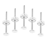 CIMAXIC 5er Set Gate Schrauben Und Bolzen Ersatzteile Für Türschutzgitter M8*125 Inklusive Wandschutz Zur Sicheren Befestigung Von Babytoren Und Haustiergittern