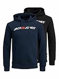 JACK & JONES Male Hoodie 2er-Pack