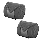 Psdndeww Atmungsaktive Mit Fleece Gefütterte Pferdebeinbandage Zum Reiten Und Zum Schutz Vor Kaltem Wetter. Reitsportbandagen Aus Polyesterfaser