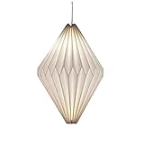 Origami Design Papier Lampenschirm, Nordische Kreativpapier Lampenschirm Deko Papier Laterne Deckenlampen Shade Folding Pendelleuchte Kunst Dekor