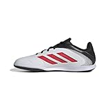 adidas COPA Pure III Club Indoor Football Boots Kids Fußballschuhe, Cloud White/Lucid Red/Core Black, 34 EU