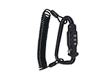 CNXUS Motorcycle Helmet Lock & Cable Heavy Duty Combination Lock Cable Security PIN Locking Chain Carabiner Secures Your Motorbike,Bicycle,Scooter Crash Hat,Bike Helmet Security