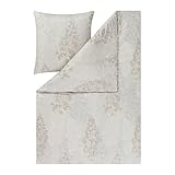 ESTELLA Mako Interlock Jersey Bettwäsche Marie Natur 1 Bettbezug 135 x 200 cm + 1 Kissenbezug 80 x 80 cm