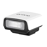 ORDRO FL-10 Mini KameraBlitz Speedlite für Fuji/Sony/Nikon/Canon, Digitale Filmkameras, tragbare Mini-Aufsteckblitze für DSLR-Kameras. (White)