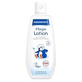 PAEDIPROTECT Pflegelotion Babys & Kinder 200 ml, Pflegelotion mit Panthenol, Feuchtigkeitspflege mit Jojobaöl & Mangobutter, für empfindliche und trockene Baby- und Kinderhaut, vegane Lotion