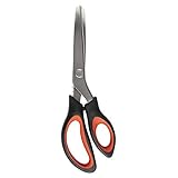 Ideen mit Herz Zackenschere | Stoffschere | 23,5 cm lang | 7,5 cm Schnittfläche | Ergonomisch geformter Griff